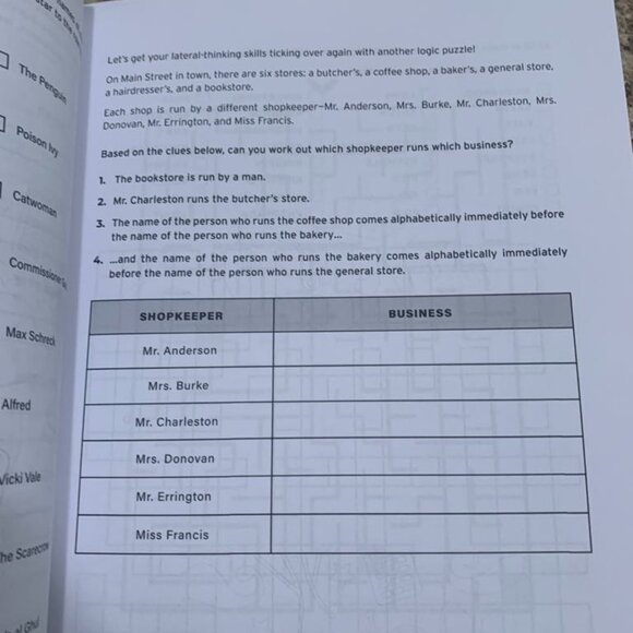 The Ultimate Activity Book for Intelligent Men: Tricky Brain Teasers, Mind Games - Picture 5 of 6